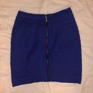 Urban Outfitters Zip Up Mini Skirt